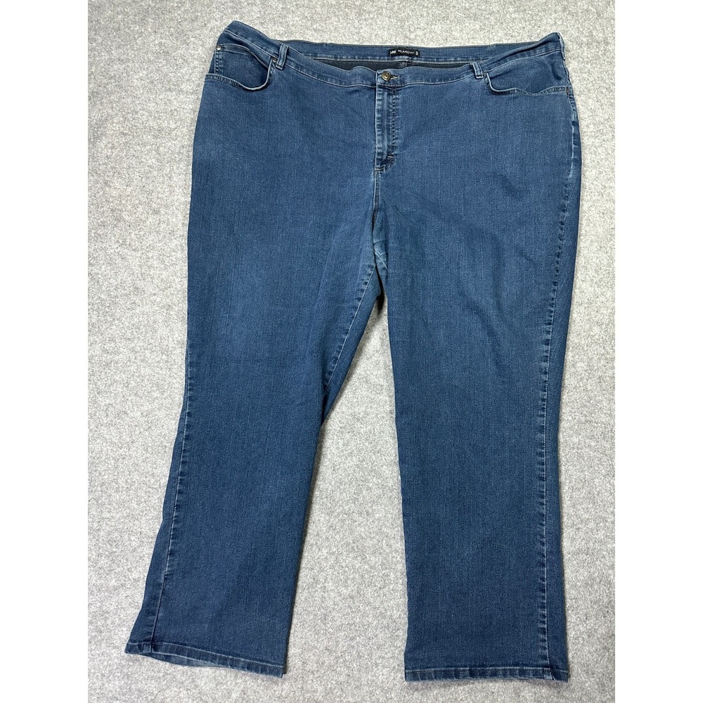 Lee Relaxed Fit Jeans Mens 30W Long Blue Denim Straight Leg Stretch 103071867